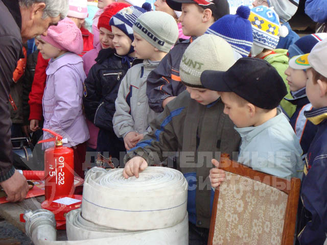 Экскурсия в пожарное депо