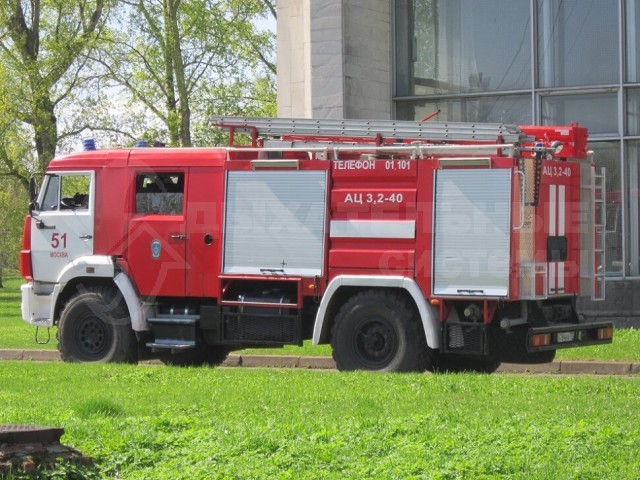 Пожарный КамАЗ