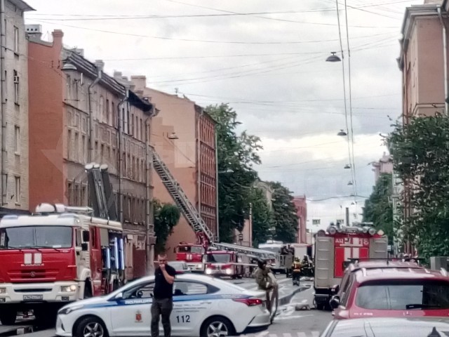 Угроза пожара устранена